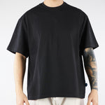T-shirt Boxy fit Nero in cotone MAU3DICI026TMC 99 3DICI 