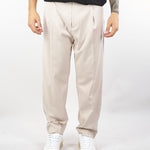 Pantalone Panna in tessuto tecnico con gamba e fondo largo L1PFW25266967 A039 LOW BRAND 