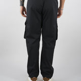 Pantalone cargo Nero Relaxed fit XP3382 99 YES LONDON 