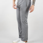 Pantalone Roxy Grigio in fresco lana GC1PSS266889 N013 GOLDEN CRAFT 