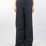 Pantalone in cotone e lino