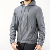 Giubbotto con cappuccio in lana Low Brand