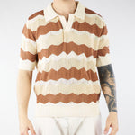 Maglia Polo Crema-Coccio S6PKMAKP073 200 A PAPER KID 