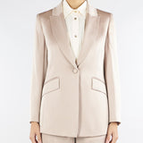 Giacca Champagne in satin COGNAC 2 MARELLA 