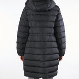 Piumino Nero slim fit in taffettà antigoccia CERBERO 4 MAX MARA WEEKEND 