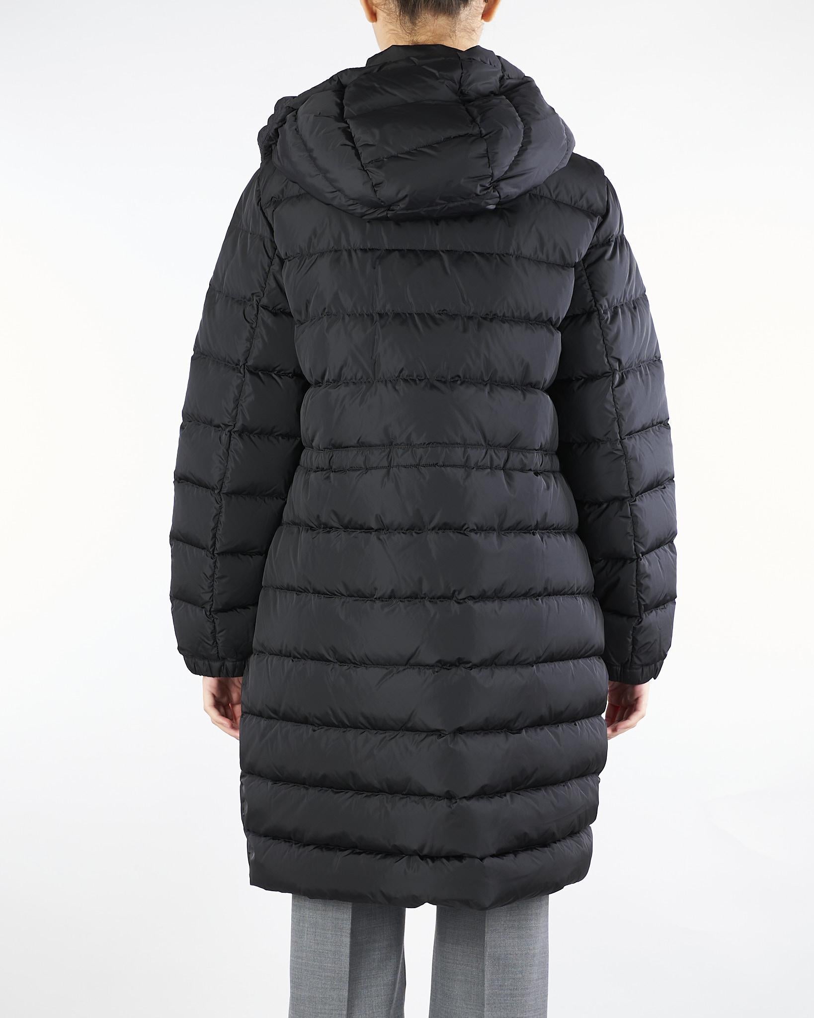 Piumino Nero slim fit in taffettà antigoccia CERBERO 4 MAX MARA WEEKEND 