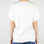 Blusa Bianco in viscosa con ricamo sangallo D48EK060EL1 MF249 ERMANNO BY ERMANNO SCERVINO 