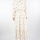 Abito Crema a fantasia