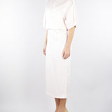 Giacca Rosa cropped in duchesse TP2410 570 TWIN SET 