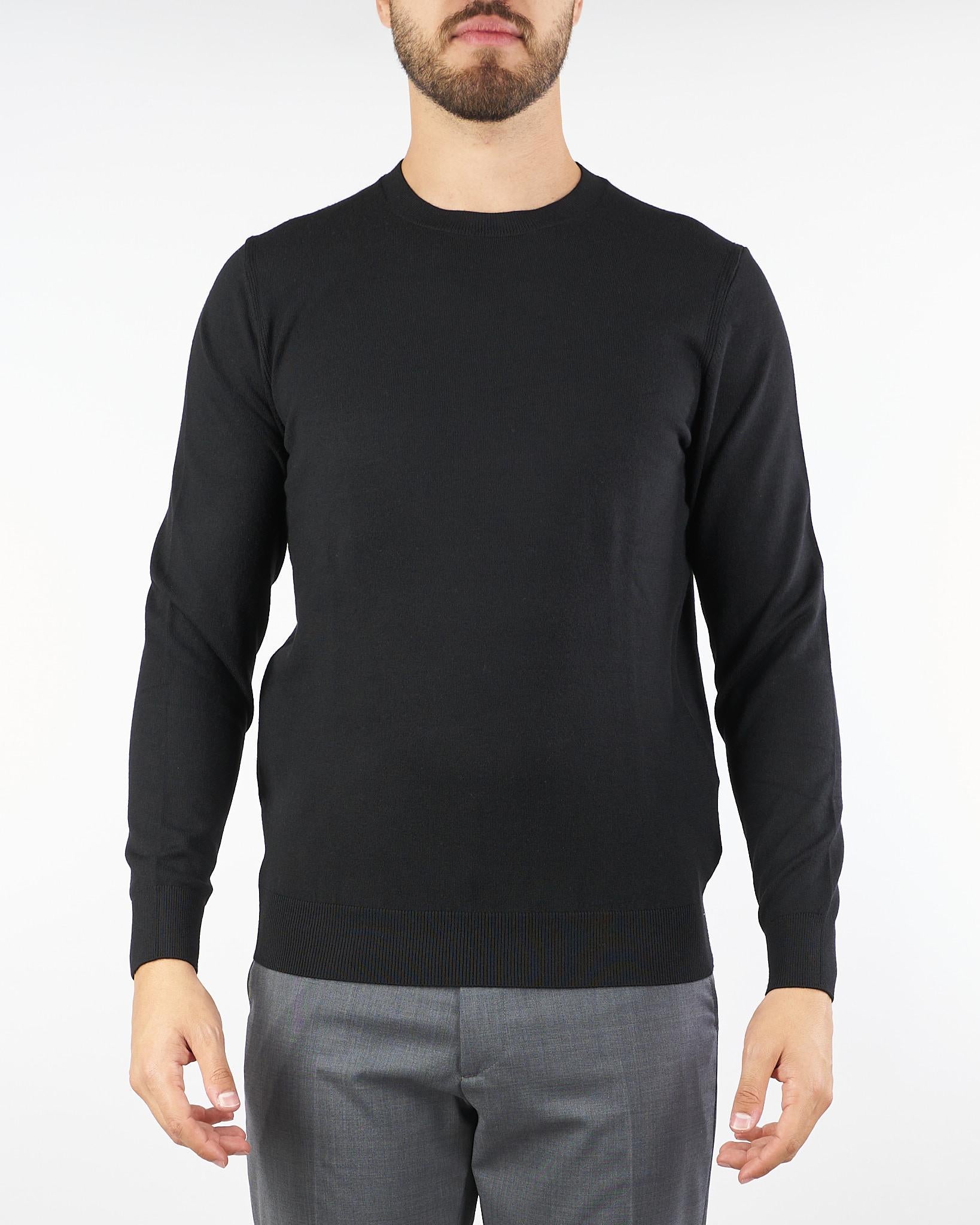 Maglia Nero in misto lana DK97001 99 DIKTAT 