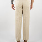 Pantalone Beige in lino con elastico PA3702 25 I'M BRIAN 
