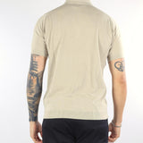 Polo Sabbia in filato di cotone