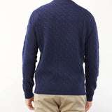 Maglia jacquard in pura lana e cashmere Jeordie's