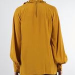 Camicia Arancione in crêpe de Chine di seta GUIDO 12 MAX MARA WEEKEND 