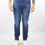 Jeans in denim con cinque tasche ROCCOVINTAGEC074D139 752 CAMOUFLAGE 