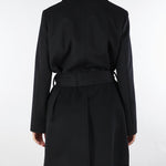 Cappotto Nero in pura lana e cashmere ERSILIA 3 MARELLA 