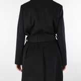 Cappotto Nero in pura lana e cashmere ERSILIA 3 MARELLA 
