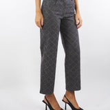 Jeans Antracite con strass PA01401TDEN0004 V00 SIMONA CORSELLINI 