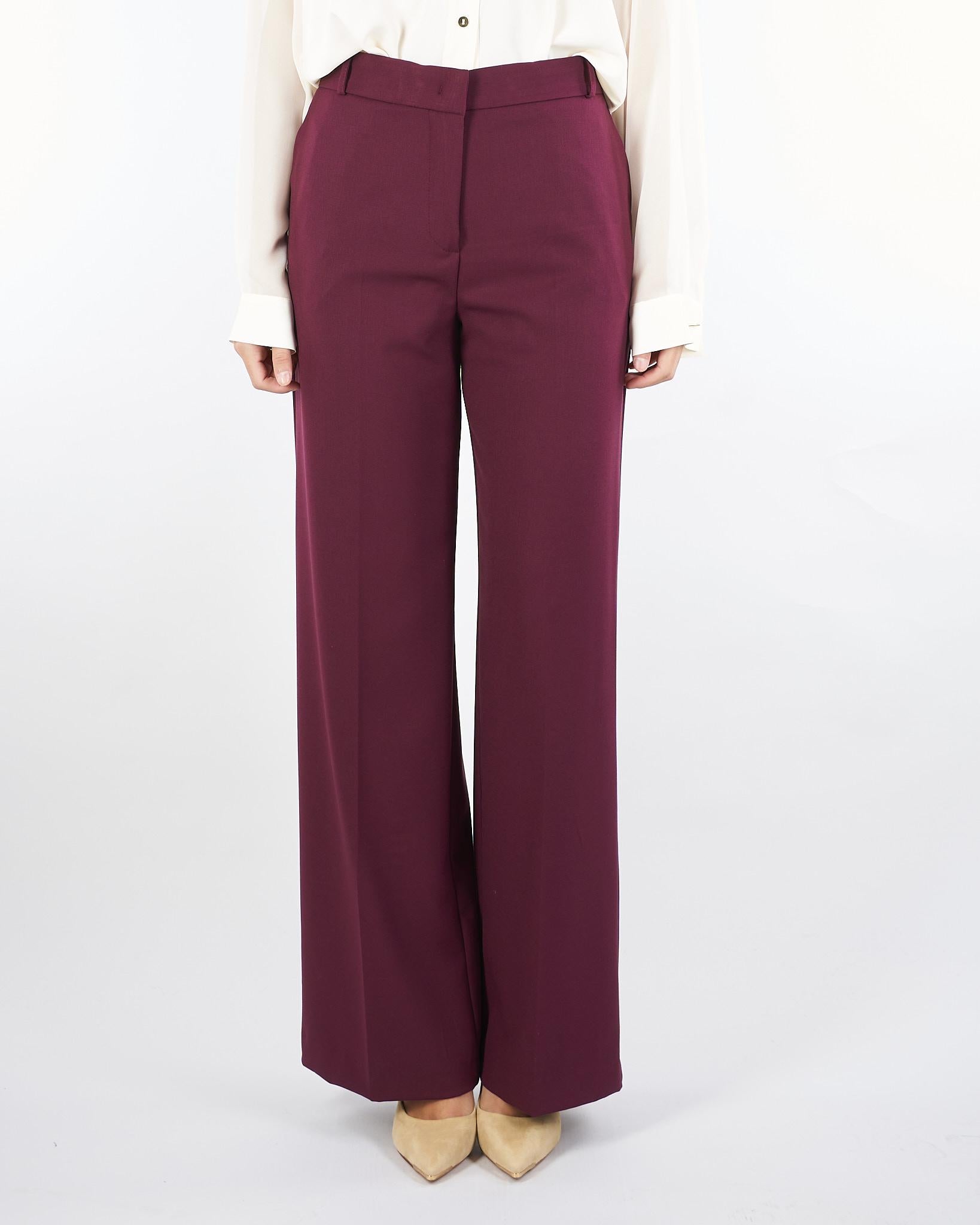 Pantalone Bordeaux wide leg P9990003U 85 IMPERIAL 