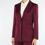 Giacca Bordeaux in satin COGNAC 1 MARELLA 