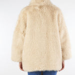 Parka in ecopelliccia Crema Pepe PEPE 642 NENETTE 