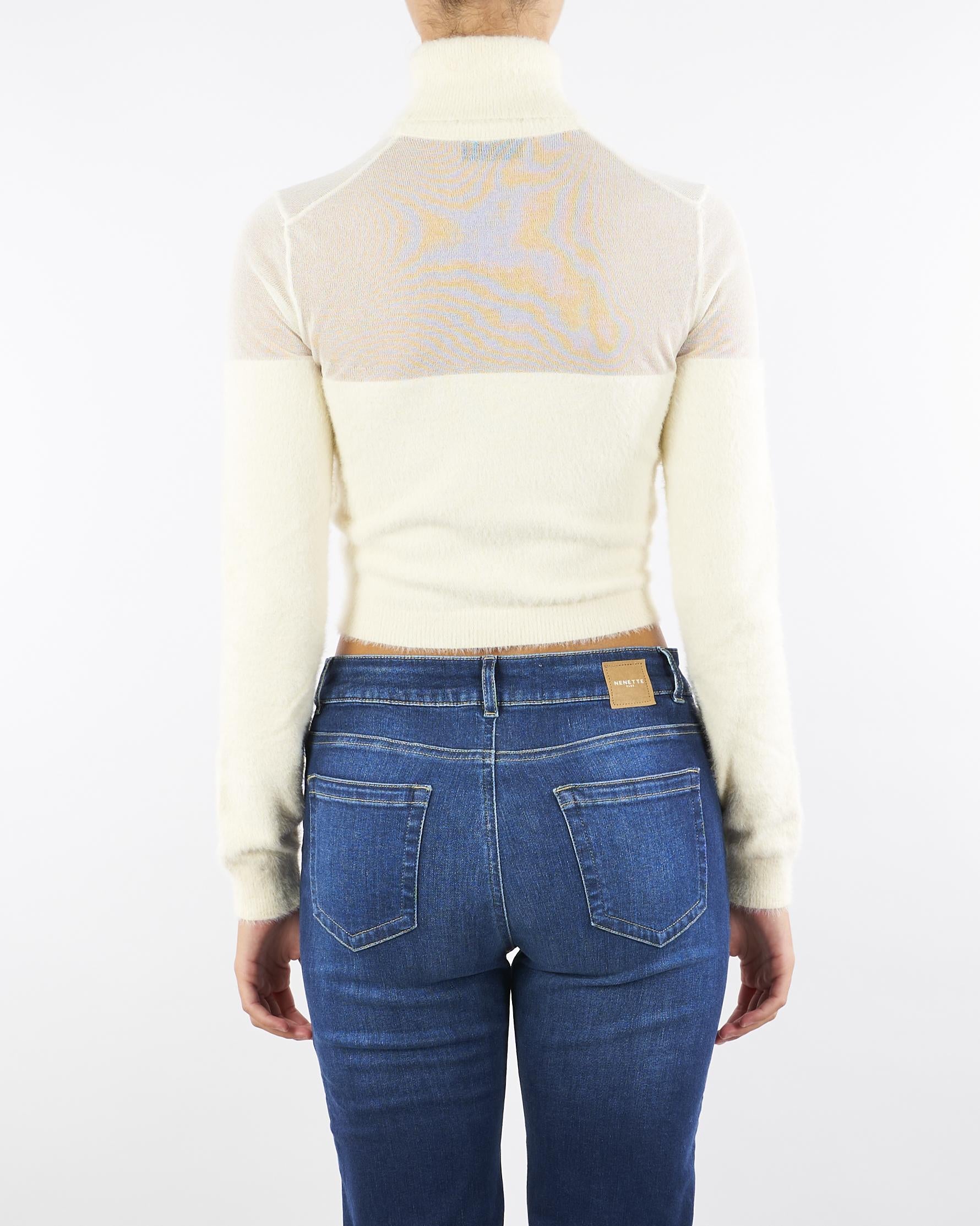 Dolcevita Milk in maglia con logo gioiello MK54T57E2 DZ9 ELISABETTA FRANCHI 