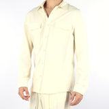 Camicia Burro in misto lino