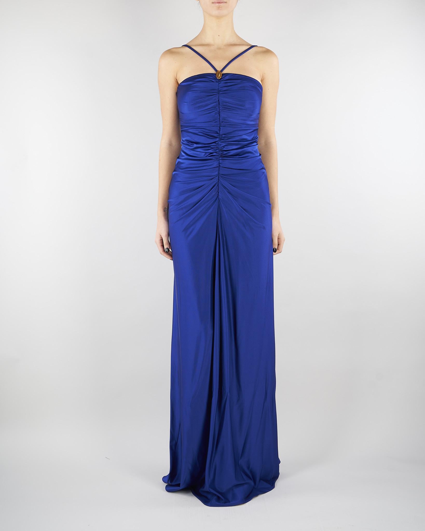 Abito Blu in jersey di viscosa MSEOGGETTI 2 MAX MARA STUDIO 