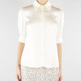 Camicia Vaniglia in raso ACT45029CA621 202 ACTUALEE 