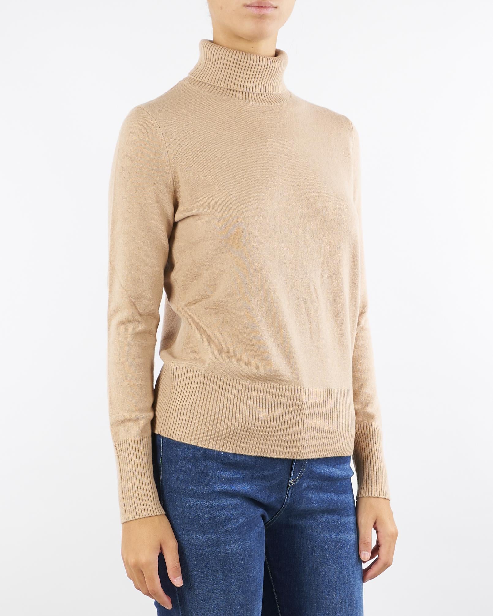 Dolcevita Cammello in blend di lana COLLANA 8 PENNY BLACK 