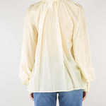 Camicia Giallo in organza con fiocco TAB0210 20 VICOLO 