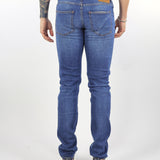 Jeans in denim con 5 tasche
