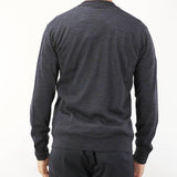 Cardigan in lana merinos Paolo Pecora