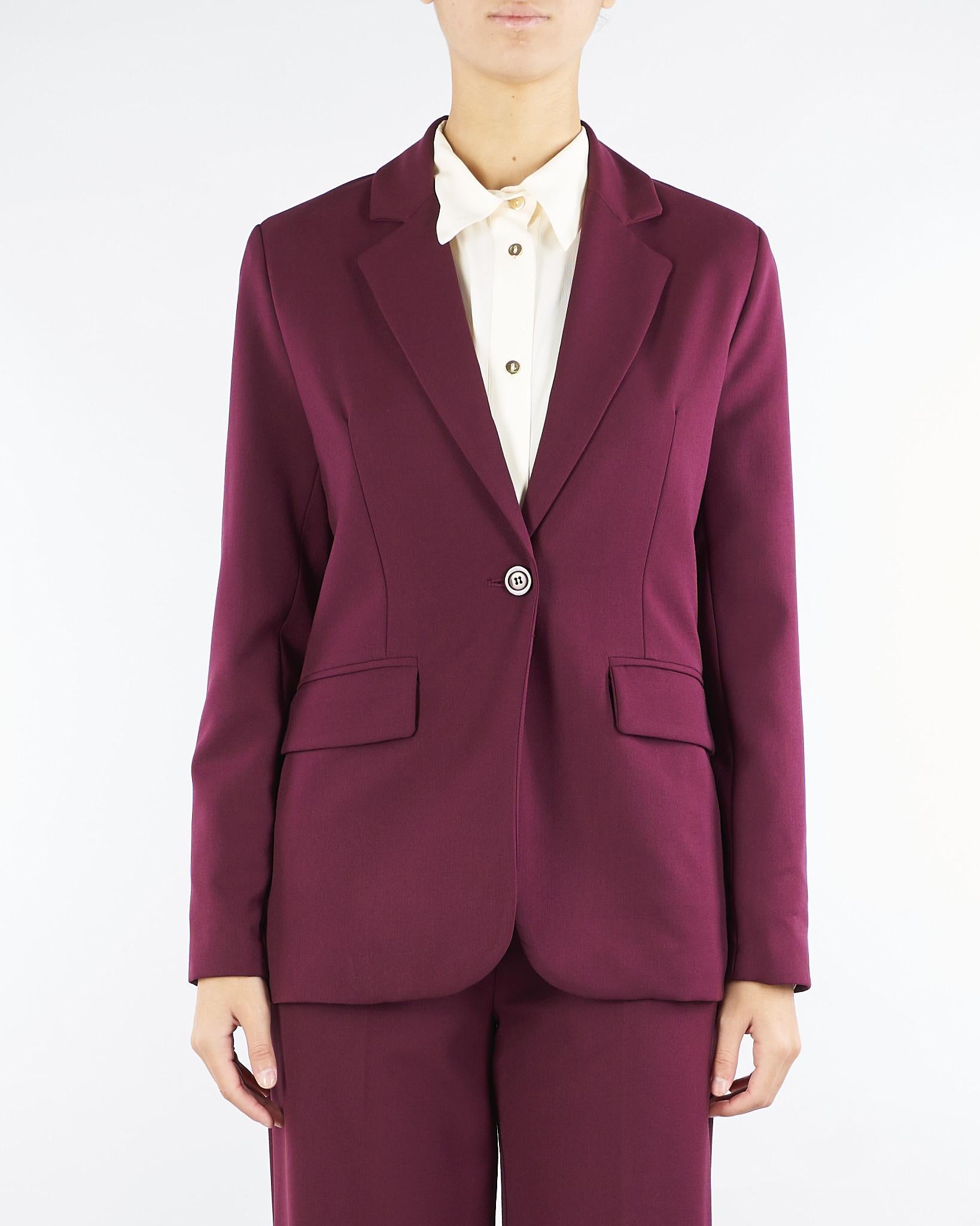 Giacca Blazer Bordeaux monopetto J9990038U 85 IMPERIAL 