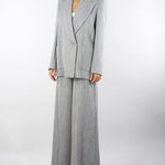 Pantalone Grigio Wide leg PA2206 98 BOHEMIAN VI 