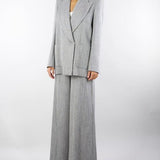 Pantalone Grigio Wide leg PA2206 98 BOHEMIAN VI 