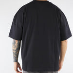T-shirt Nero Oversize con logo TS3740 9 I'M BRIAN 