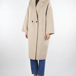 Cappotto Beige Ovetto Oversized TF0003 114 VICOLO 