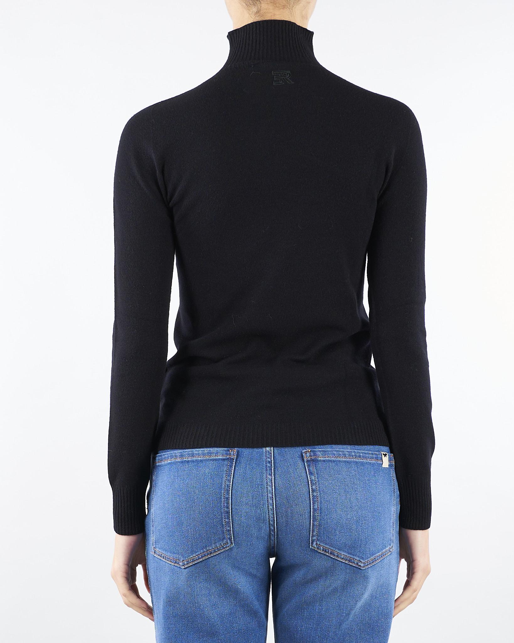 Maglia Dolcevita Nero in misto cashmere D47EM015EP2 MF099 ERMANNO BY ERMANNO SCERVINO 