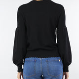 Maglia Nero con maniche ampie TP3061 6 TWIN SET 