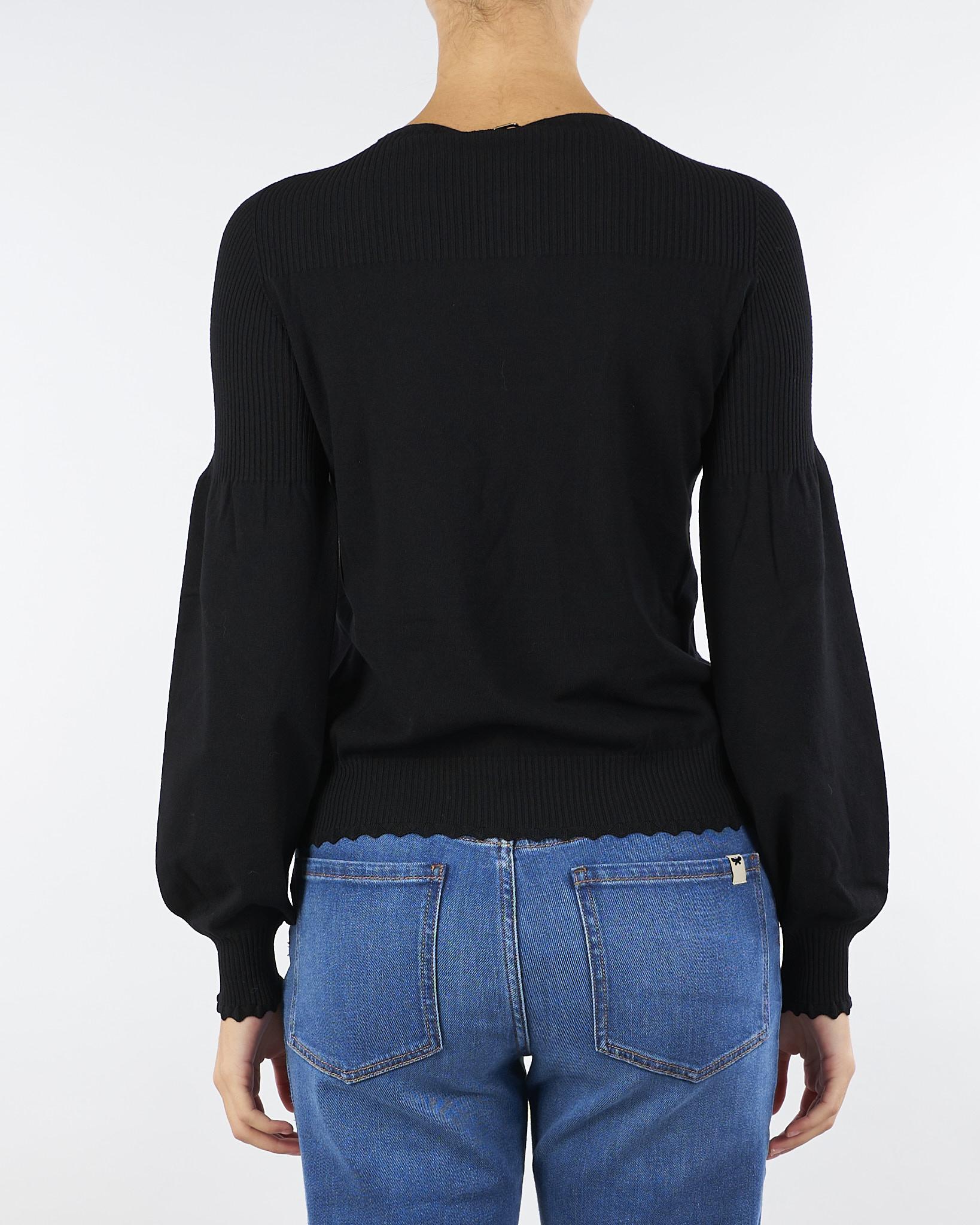 Maglia Nero con maniche ampie TP3061 6 TWIN SET 