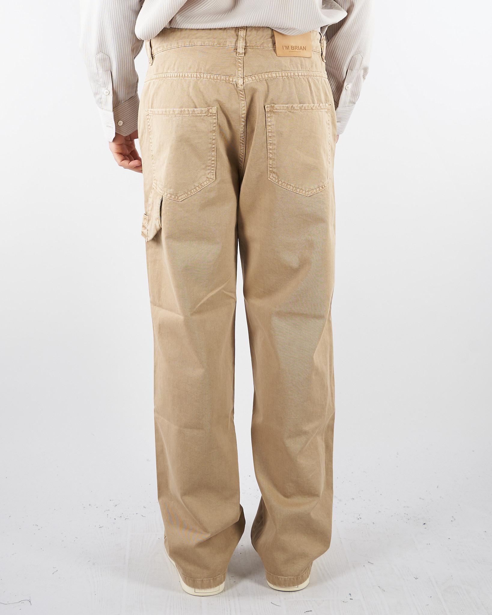 Jeans Beige oversize CARPL7/26 45 I'M BRIAN 