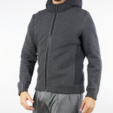 Giubbotto Antracite Woolharrd Duck Hood Zip Soft Jkt W25188 10 RRD 