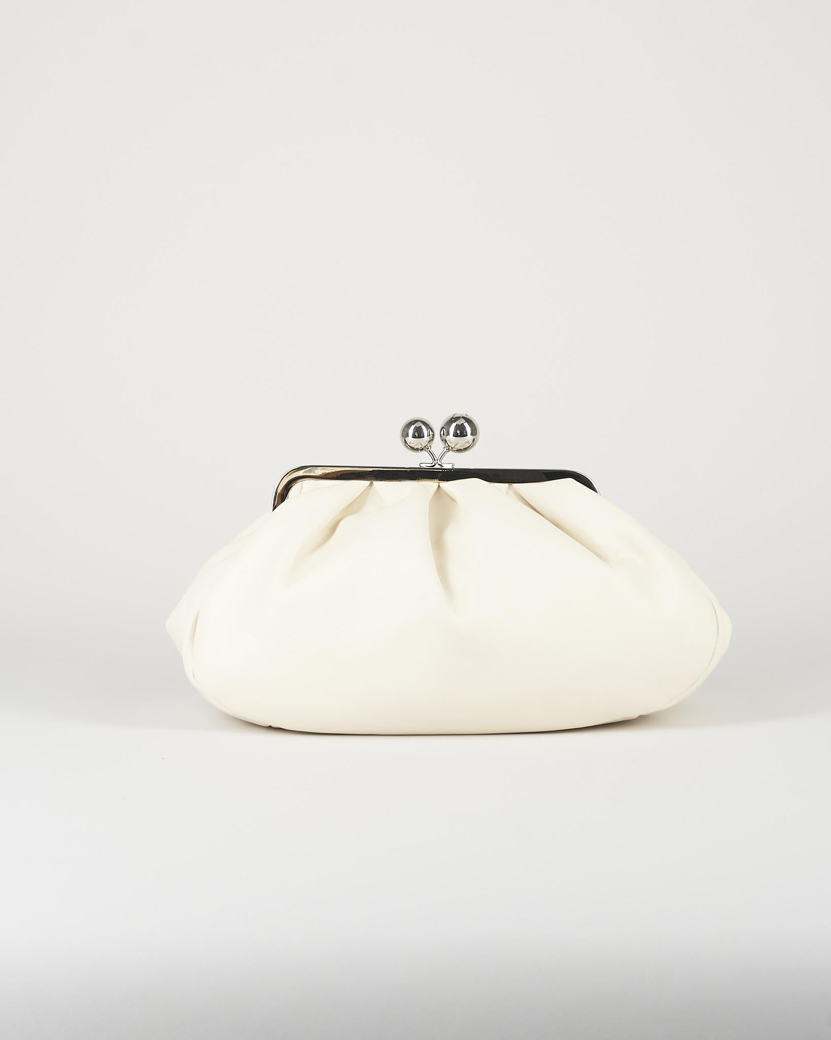 Borsa Pasticcino Bag Panna medium in montone WKACUBICO 82 MAX MARA WEEKEND 