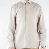 Camicia Grigio-Panna a righe relaxed fit CA3639 28 I'M BRIAN 
