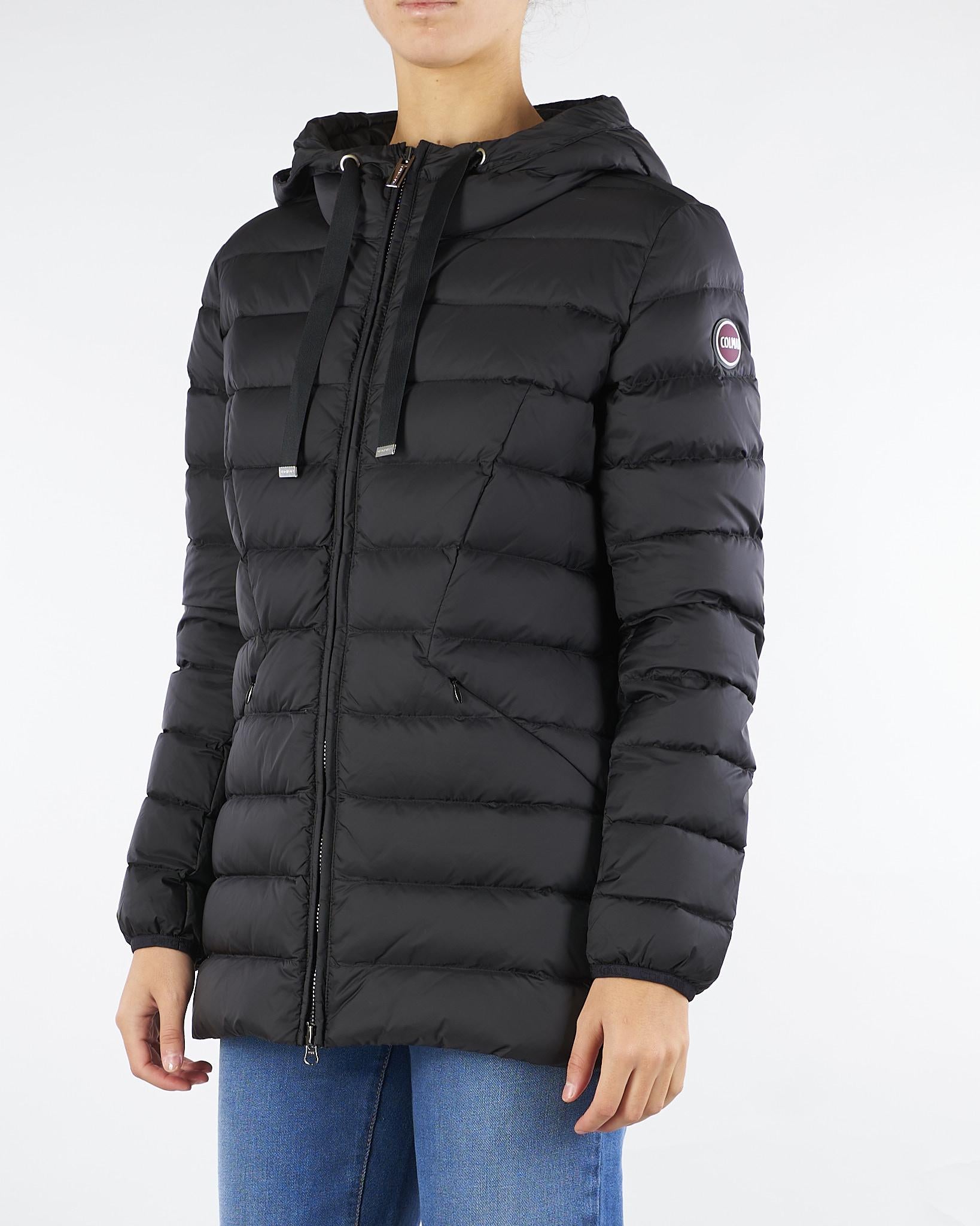 Piumino Nero con cappuccio 22262YO 99 COLMAR 