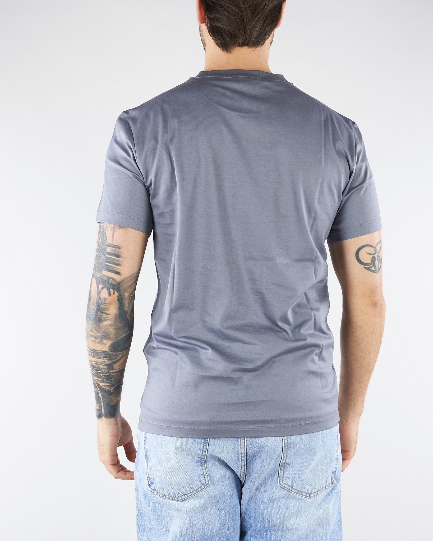 T-shirt Grigio in jersey di cotone 4030M001263210 98 MANUEL RITZ 