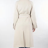 Cappotto Naturale oversize in pura lana e cashmere OGGI 1 MARELLA 