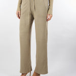Pantalone cropped Beige in maglia 2P1704K207 B848 PATRIZIA PEPE 