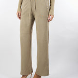 Pantalone cropped Beige in maglia 2P1704K207 B848 PATRIZIA PEPE 